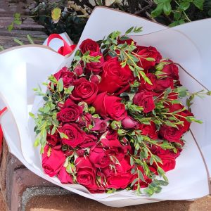 Bouquet Mawar Merah Premium
