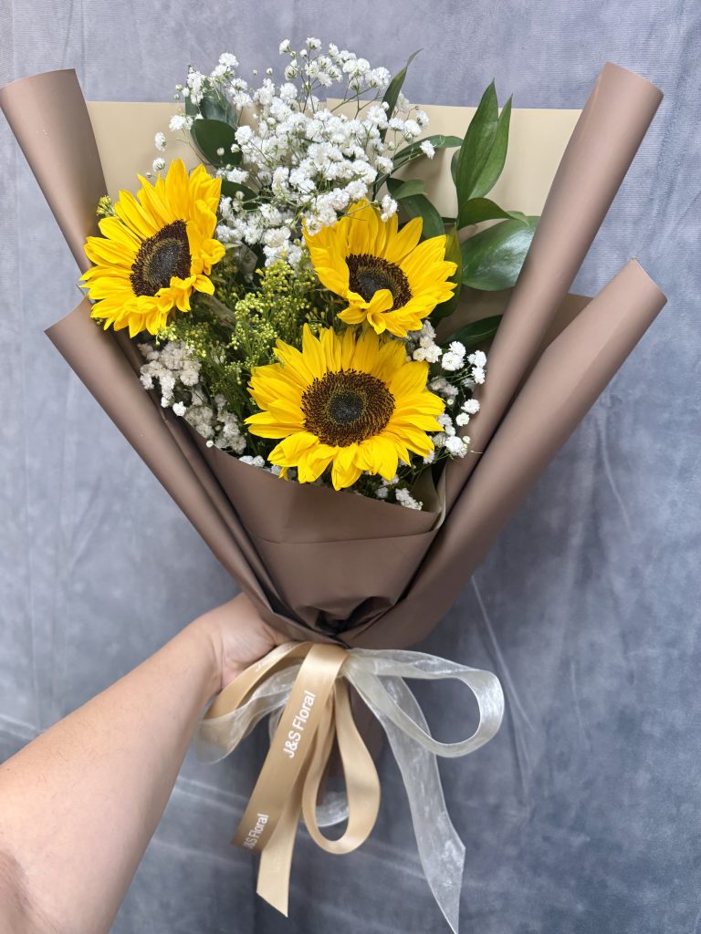 Bouquet Sunflower Ceria